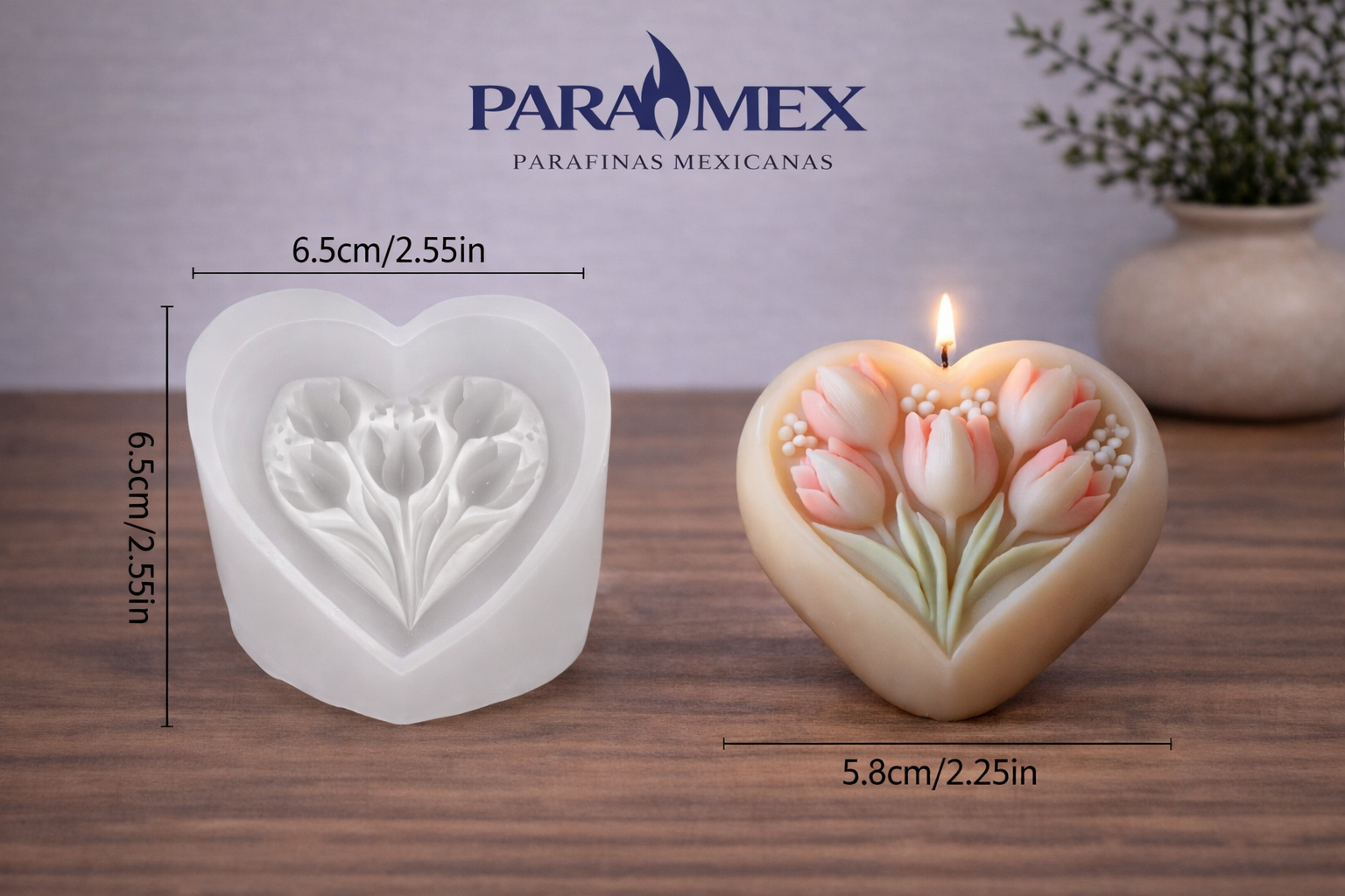Corazón Con Ramo